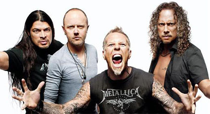 Metallica con Reduce tu huella de co2